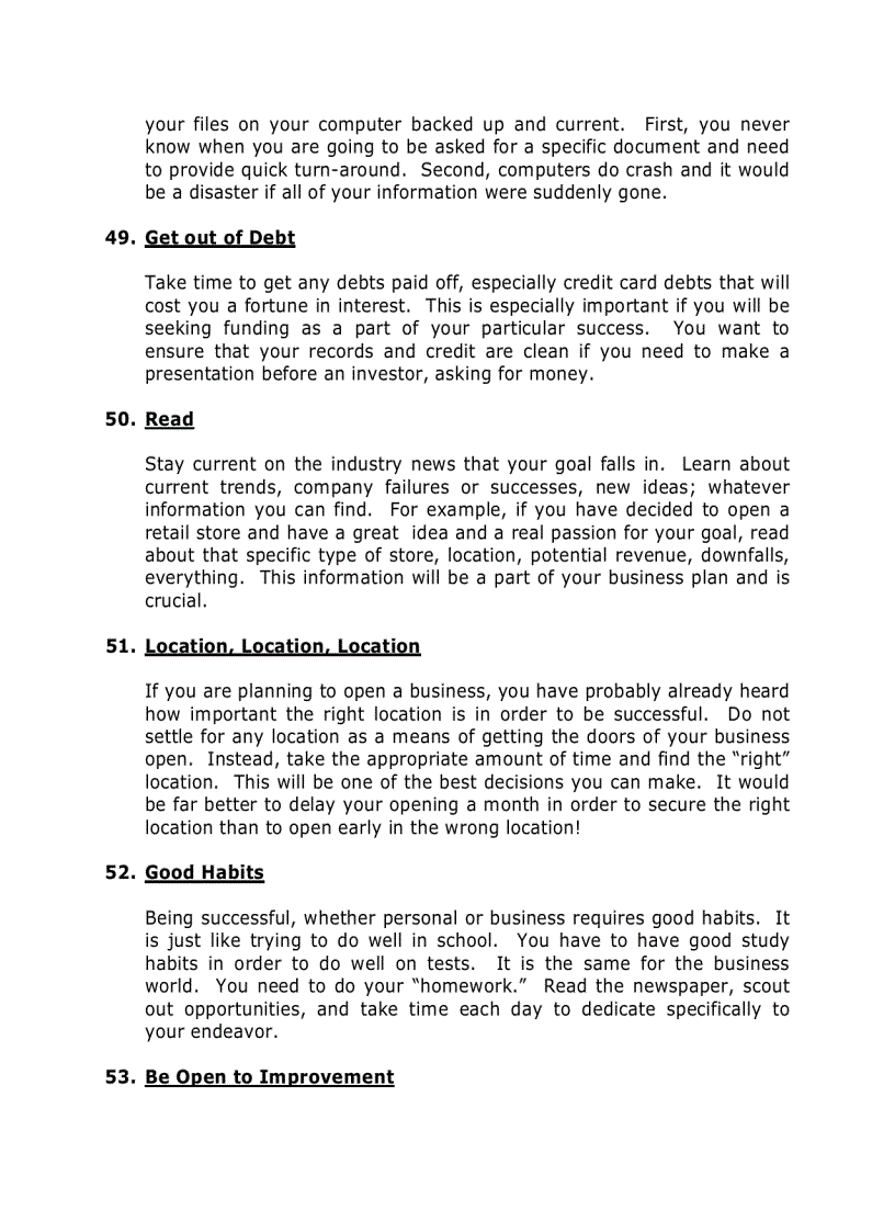 image for page 101 SUCCESS TIPS Proven Methods You Can Apply Right Now To Achieve The Success You Desire