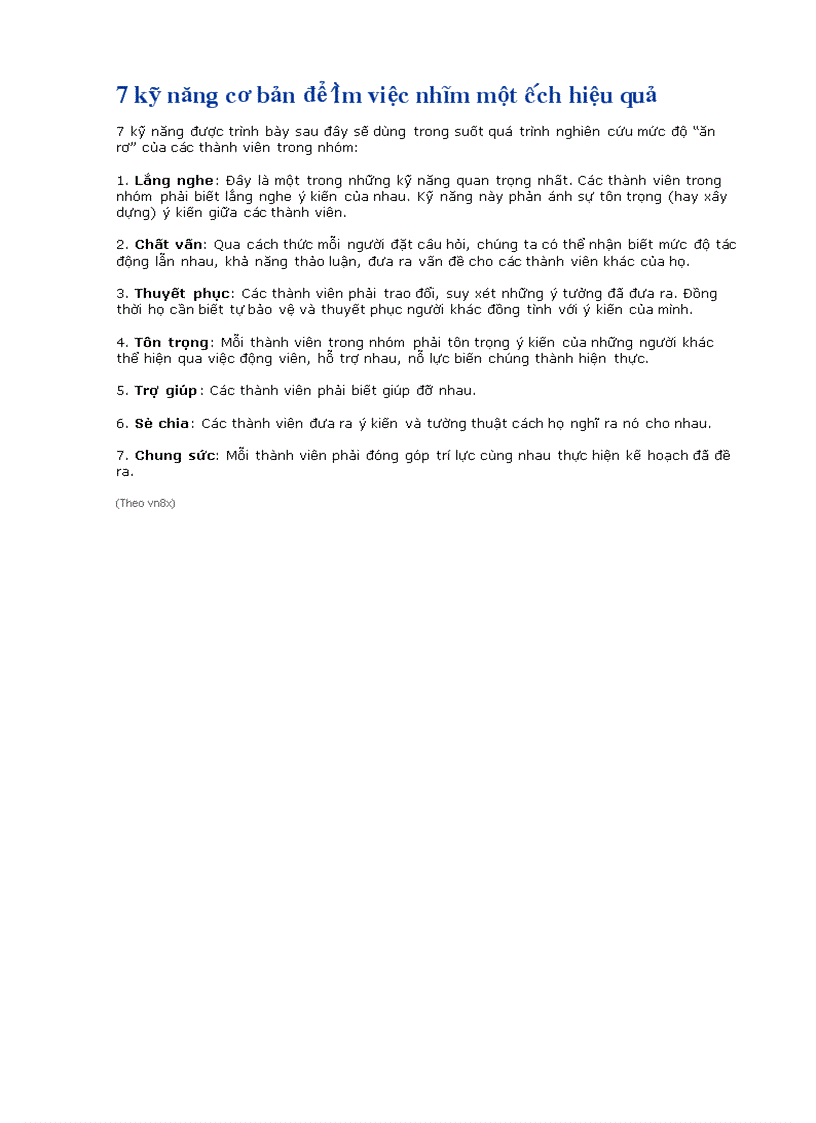 image for page 7 kỹ năng cơ bản để làm việc nhóm một cách hiệu quả