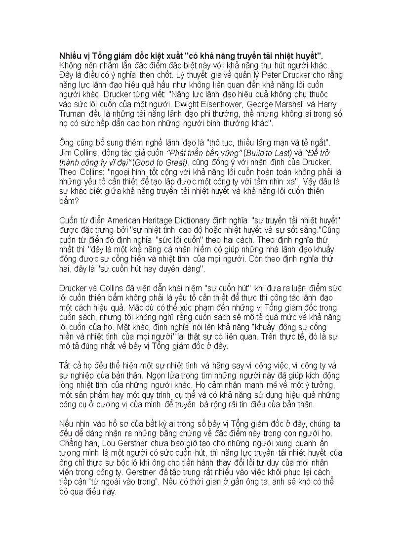 image for page Những tố chất của một nhà lãnh đạo