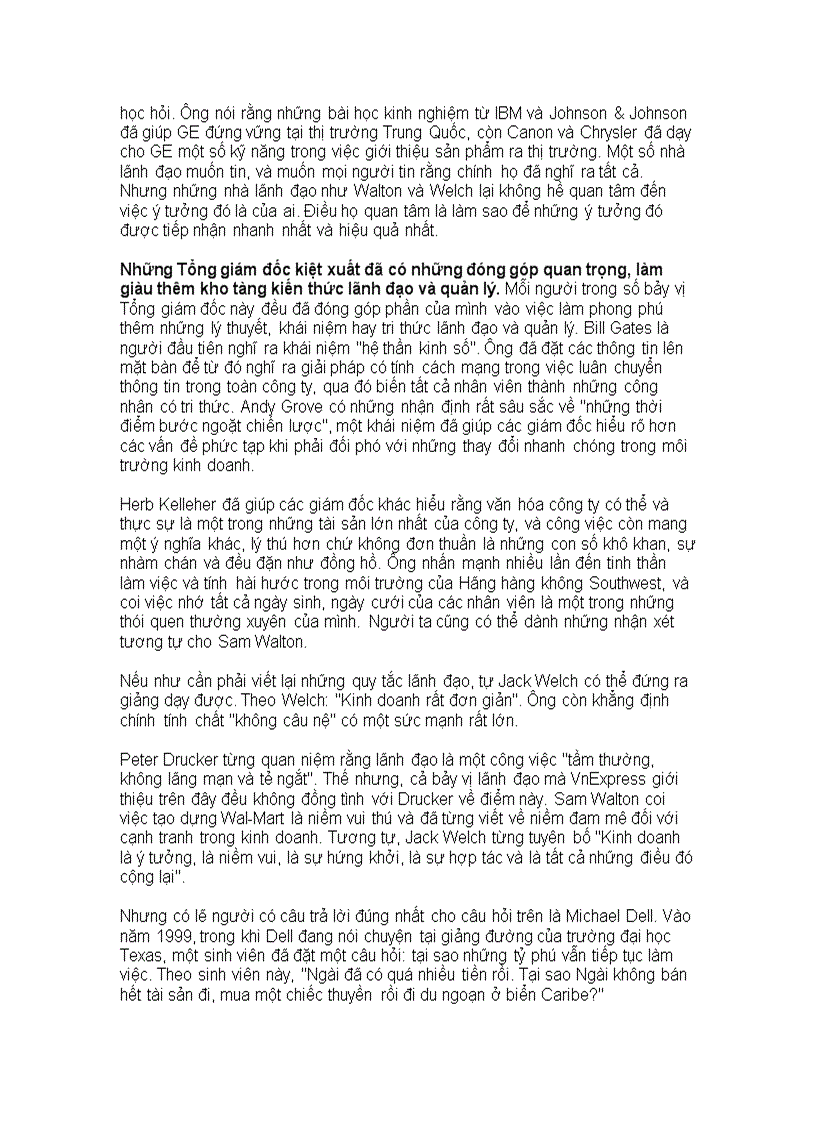 image for page Những tố chất của một nhà lãnh đạo