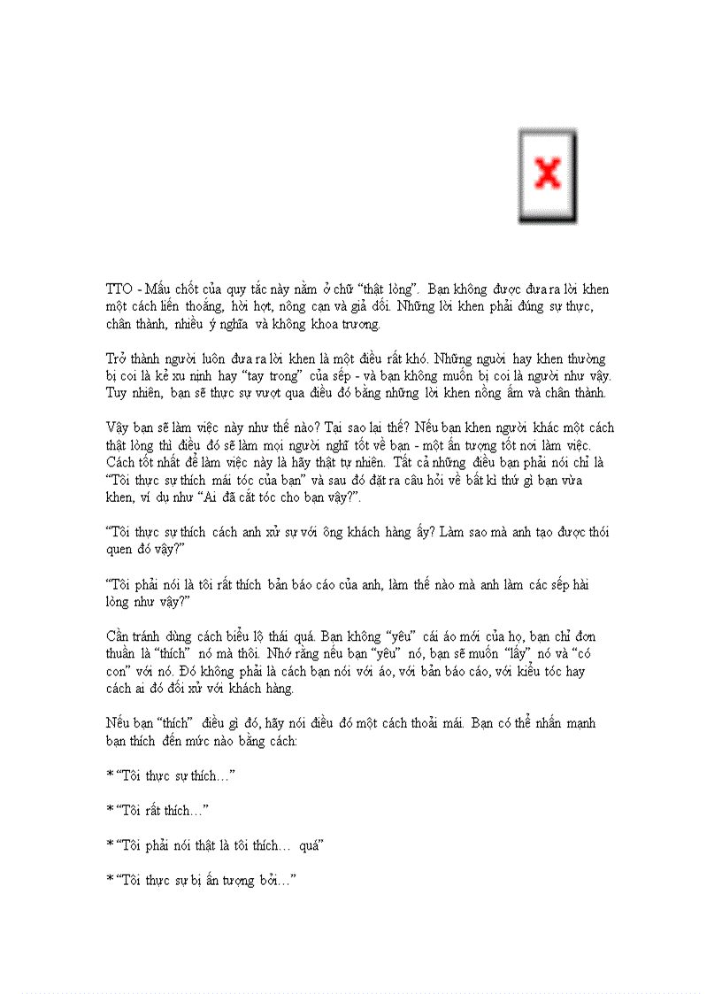 image for page Những quy tắc trong công việc