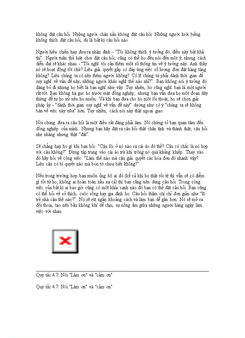 image for page Những quy tắc trong công việc