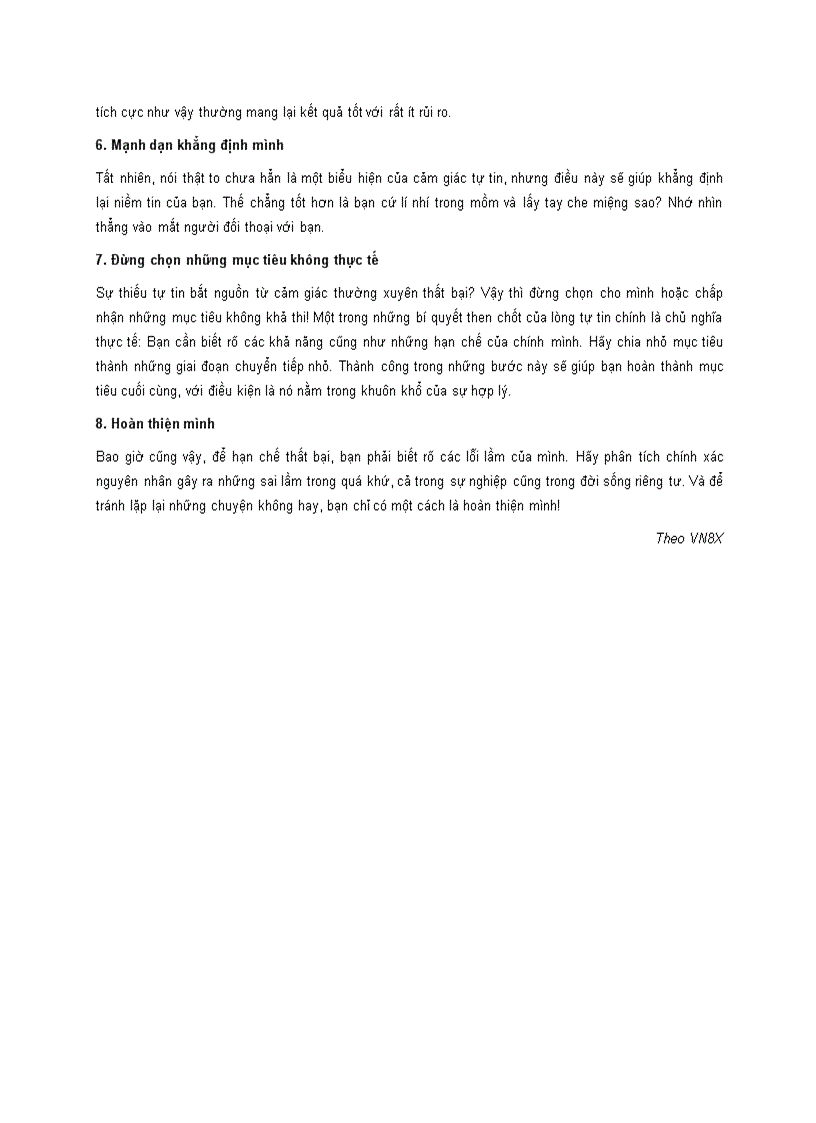 image for page 8 bí quyết lấy lại sự tự tin