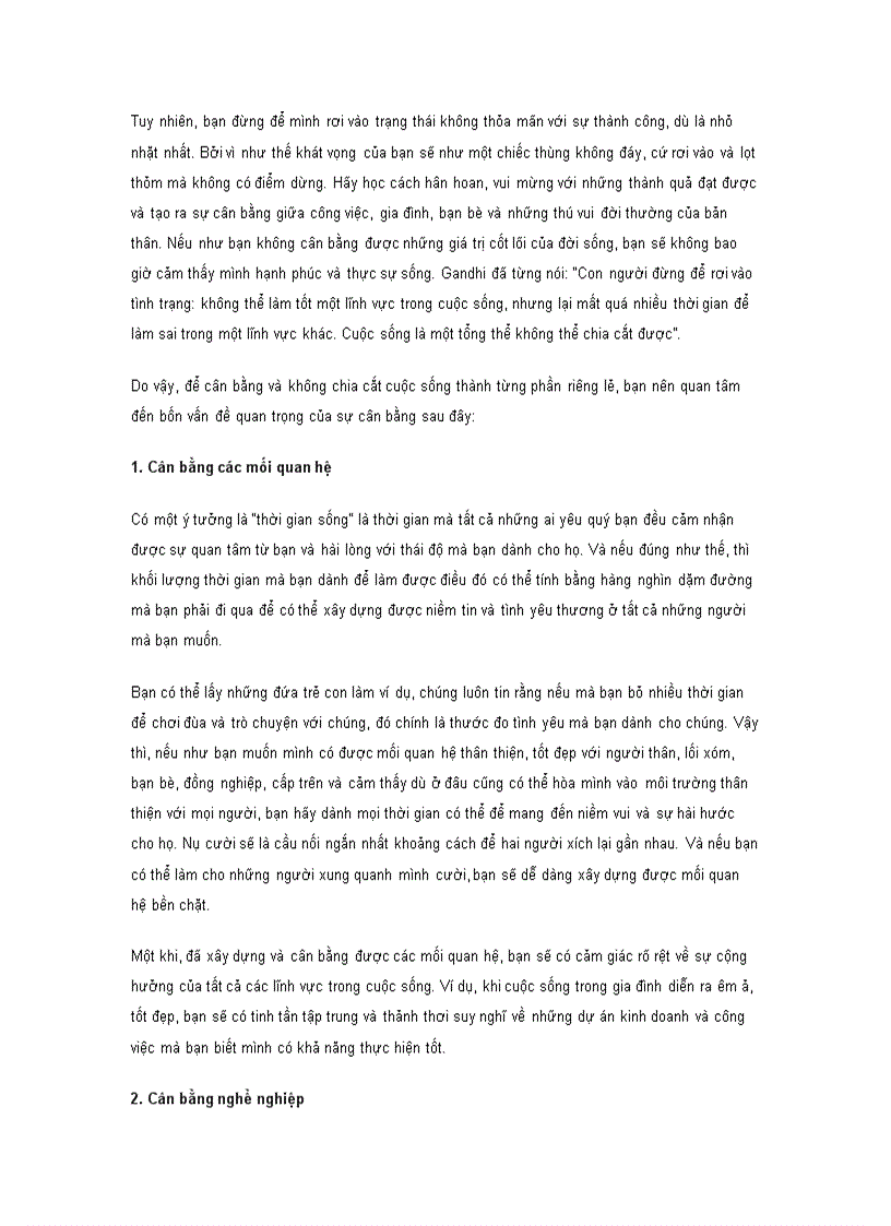 image for page Người lãnh đạo và khả năng cân bằng cuộc sống