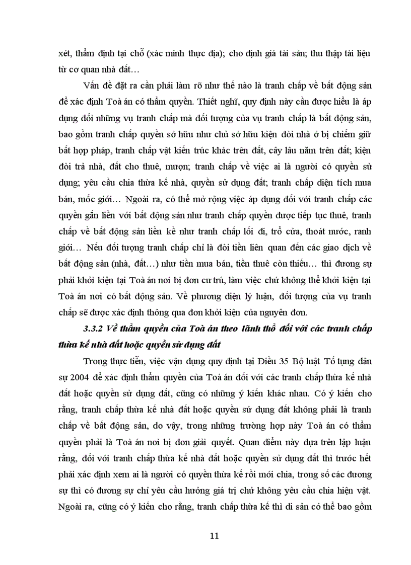 image for page Thẩm quyền giải quyết của tòa án trong tranh chấp quyền sử dụng đất