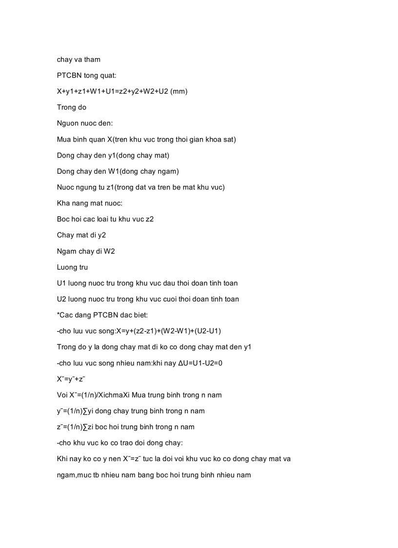 image for page Đề cương ôn tập môn thủy văn