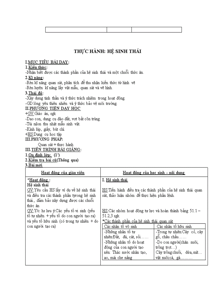 image for page Sinh học THỰC HÀNH HỆ SINH THÁI