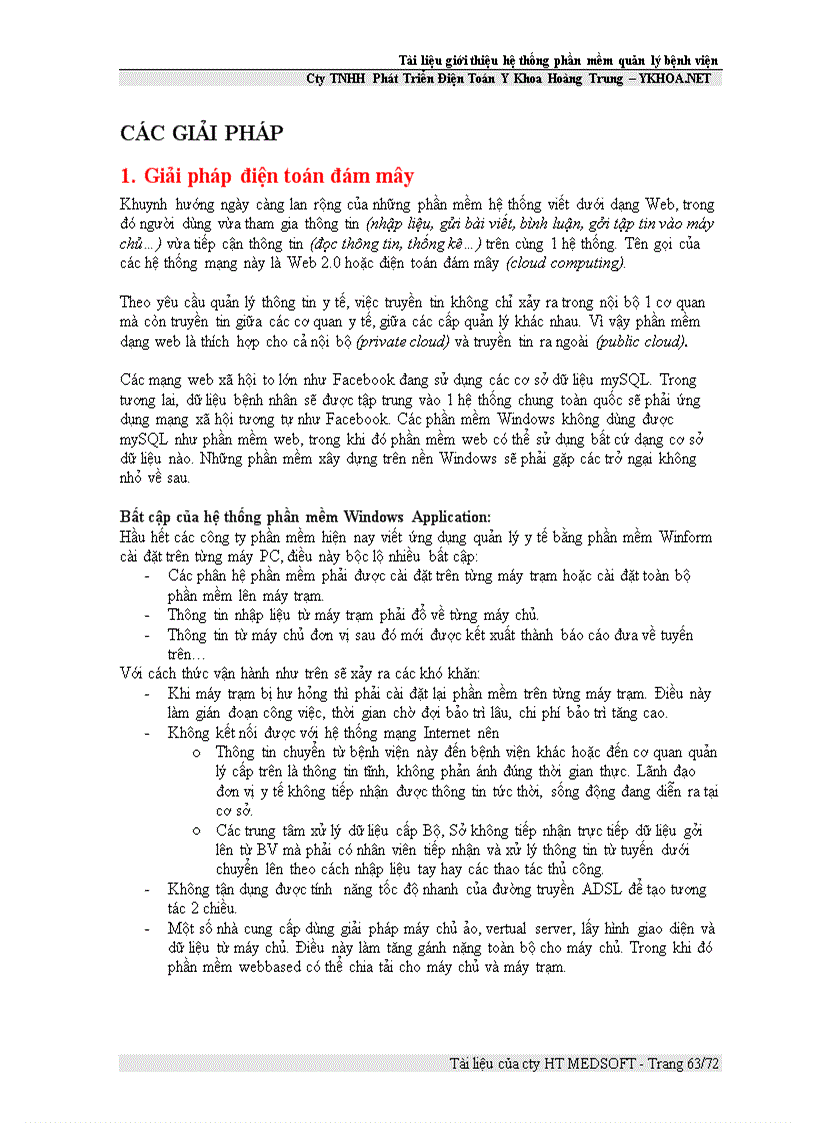 image for page Hệ thống phần mềm quản lý toàn diện bệnh viện