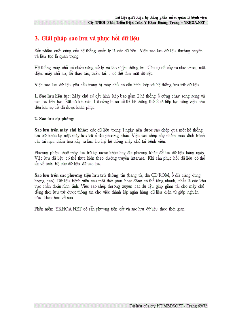 image for page Hệ thống phần mềm quản lý toàn diện bệnh viện