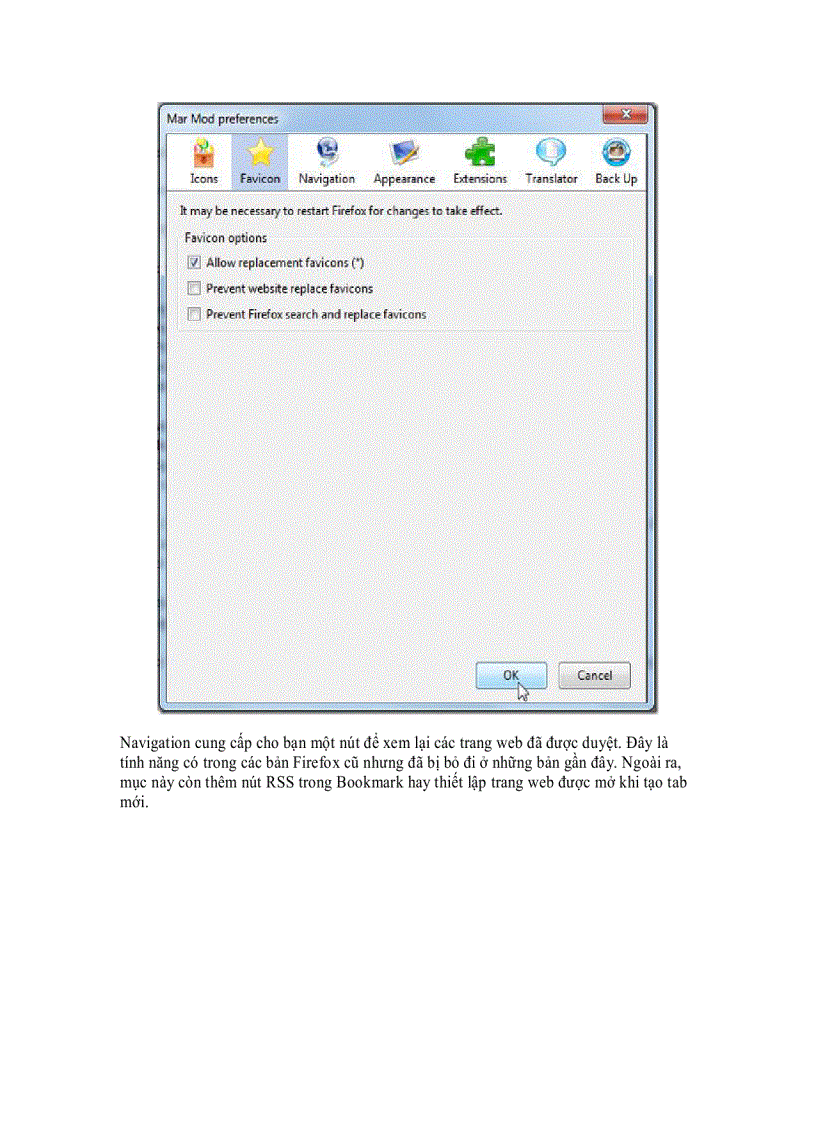 image for page Mar Mod Tăng cường sức mạnh cho Firefox