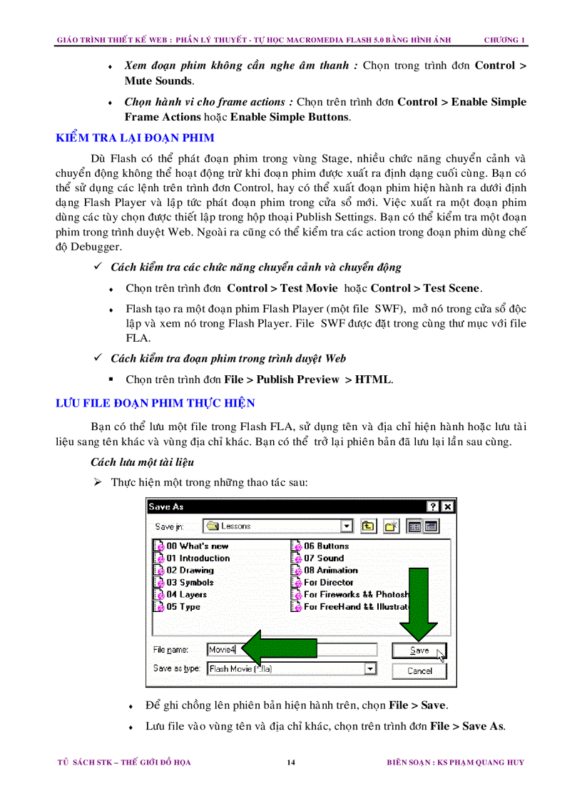 image for page Tổng quan về Flash 5