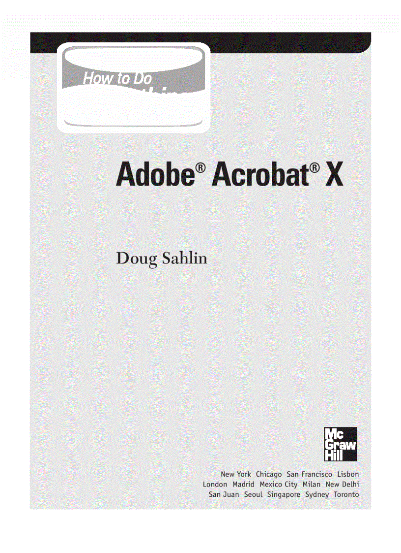 image for page Adobe Acrobat X