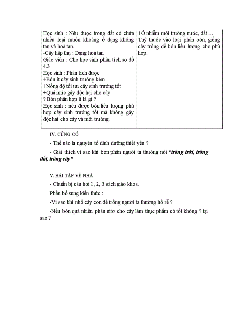 image for page Sinh học CÁC NGUYÊN TỐ DINH DƯỠNG THIẾT YẾU VÀ VAI TRÒ CỦA CHÚNG