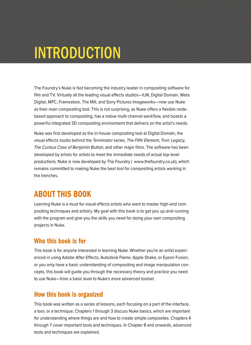 image for page Nuke 101 Professional Compositing and Visual Effects