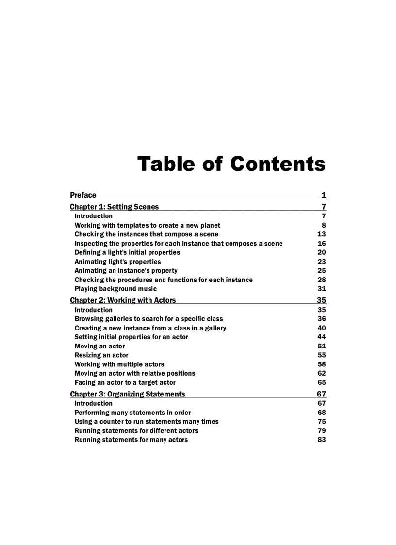 image for page Alice 3 Cookbook