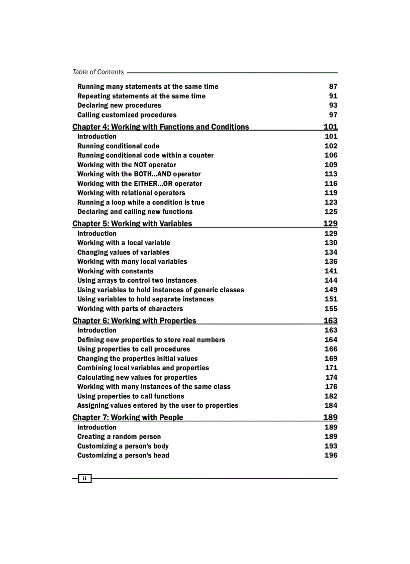 image for page Alice 3 Cookbook