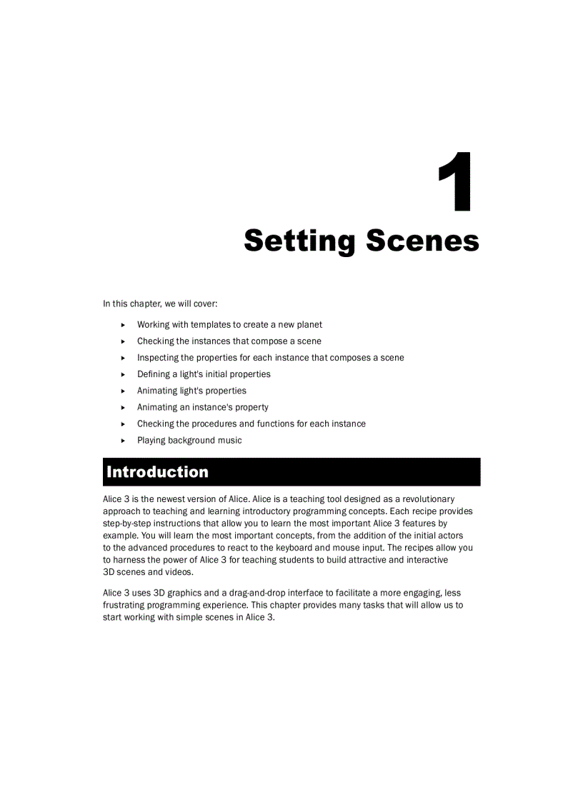 image for page Alice 3 Cookbook