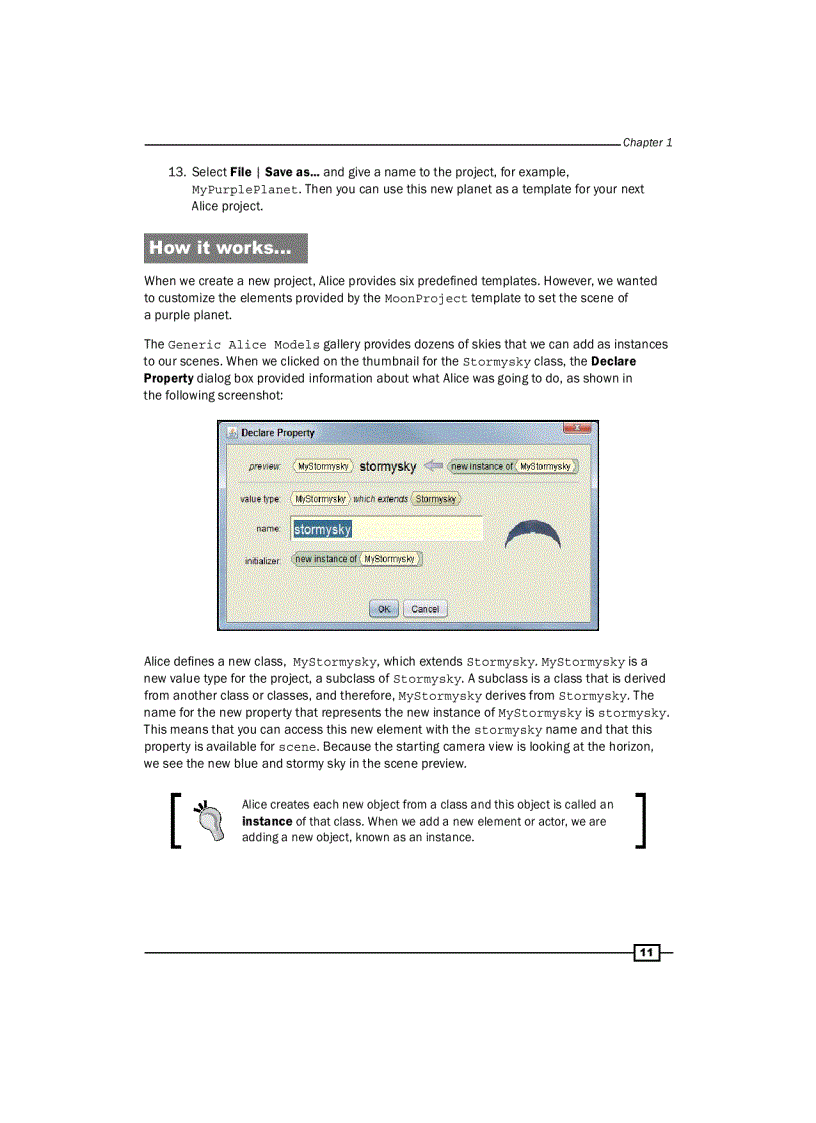 image for page Alice 3 Cookbook