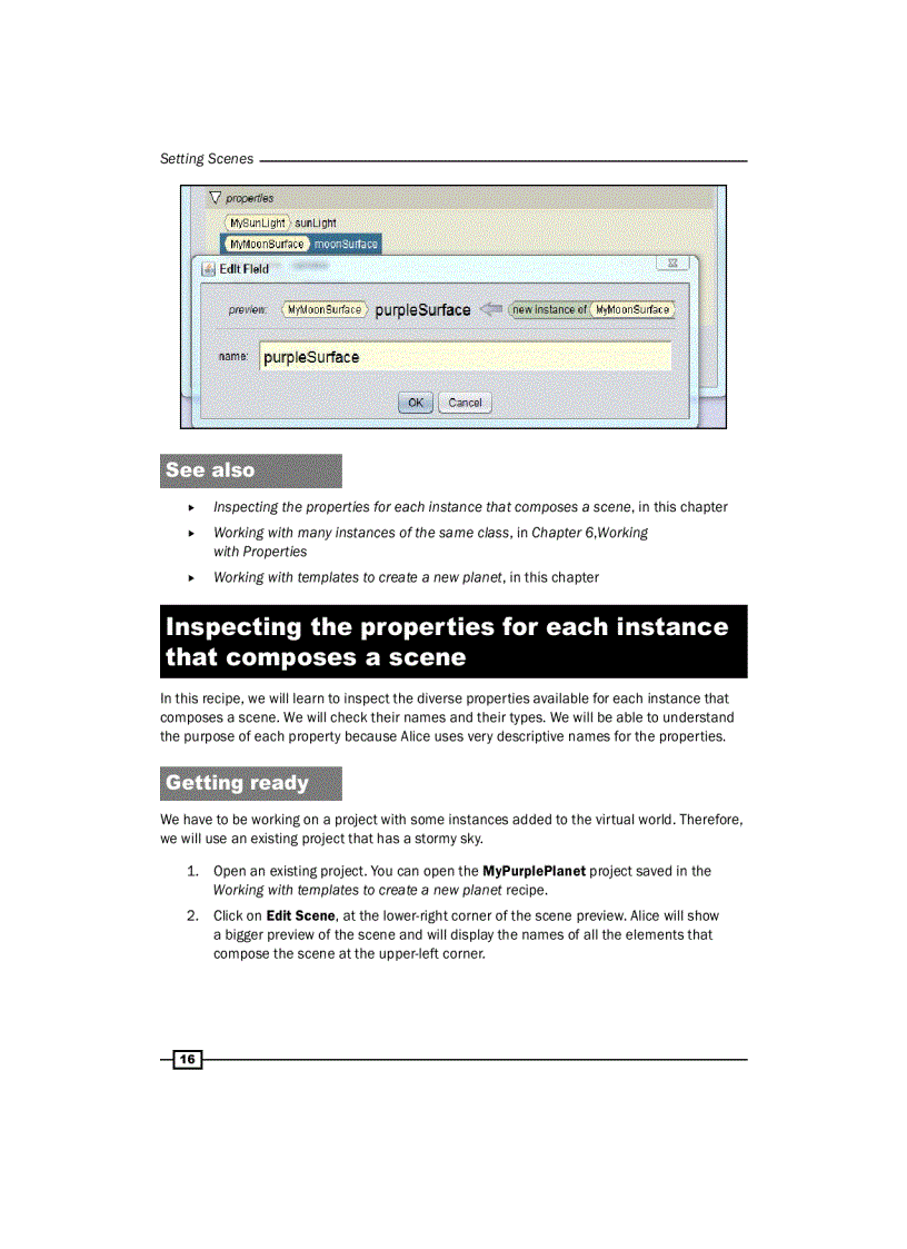 image for page Alice 3 Cookbook