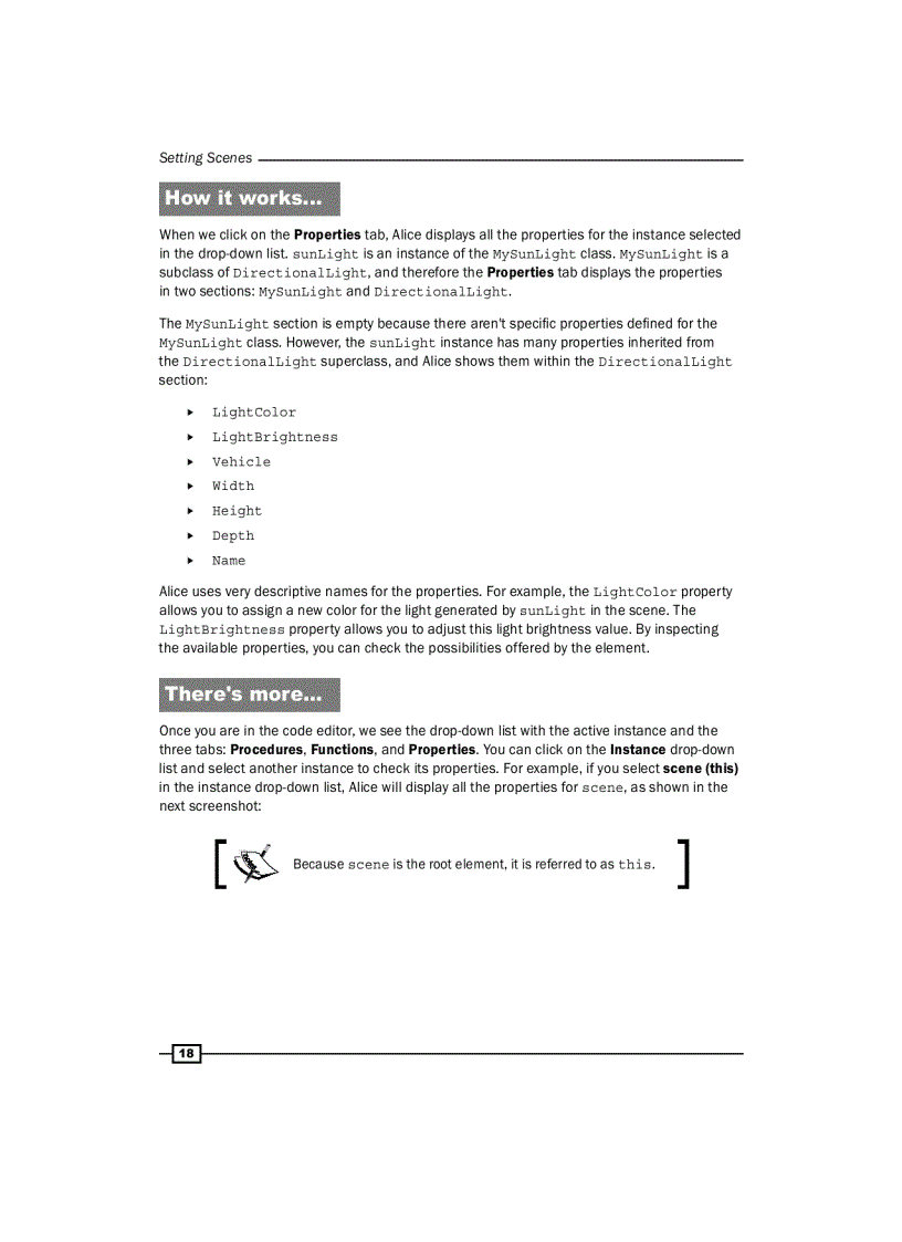 image for page Alice 3 Cookbook