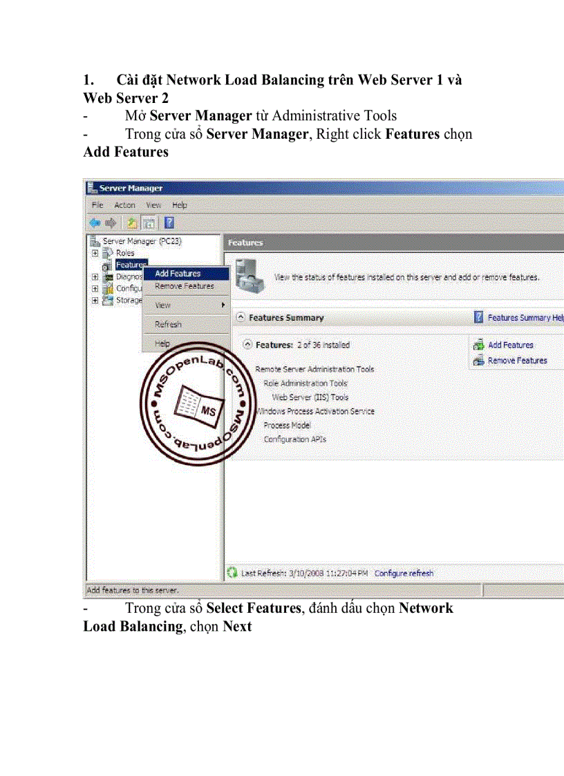 image for page Network Load Balancing