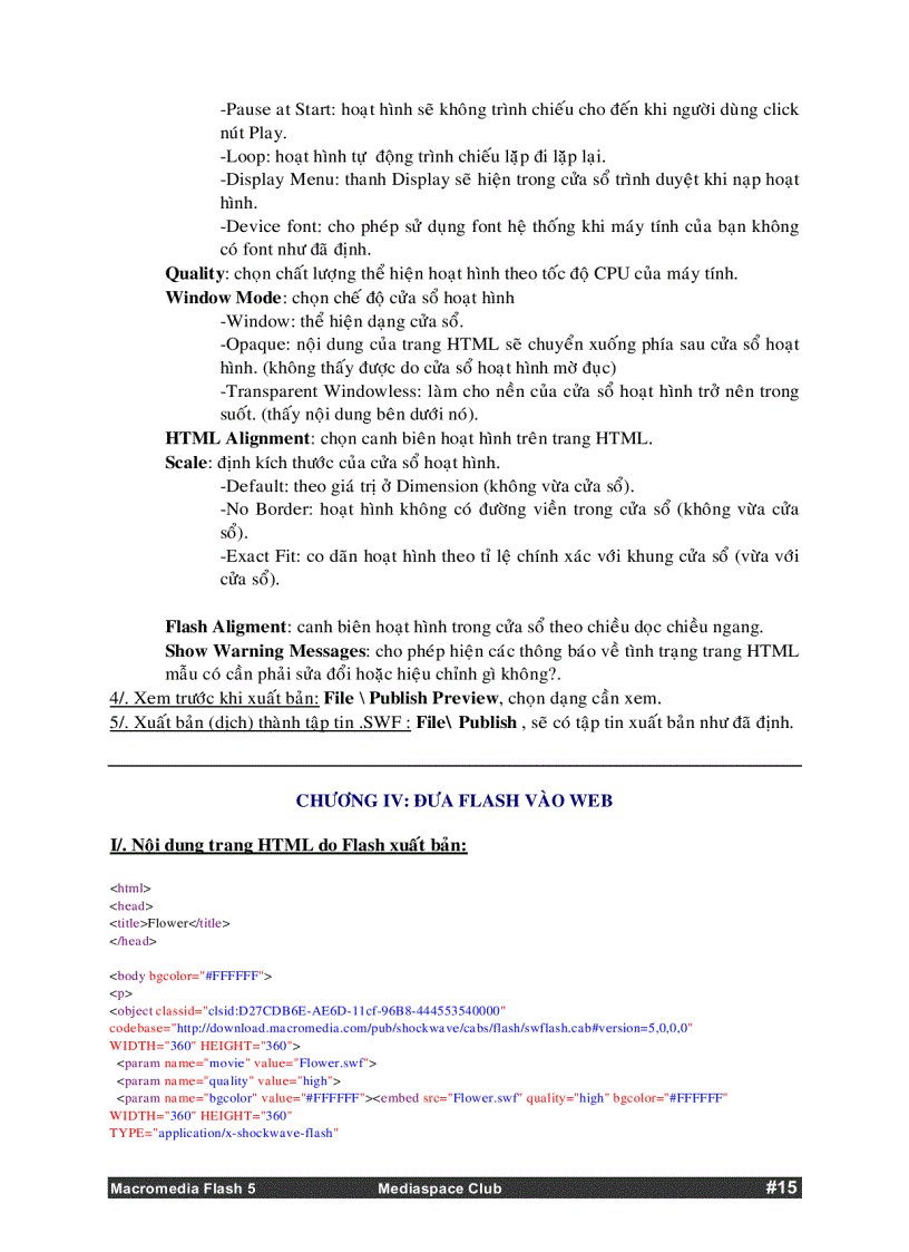 image for page Macromedia flash 5