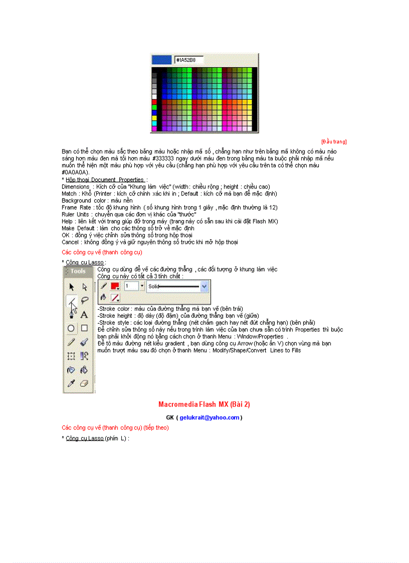image for page Macromedia Flash MX