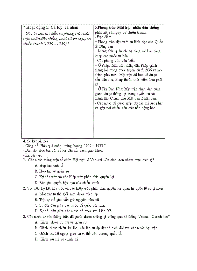 image for page Lịch sử TÌNH HÌNH CÁC NƯỚC TƯ BẢN GIỮA HAI CUỘC CHIẾN TRANH THẾ GIỚI 1918 1939