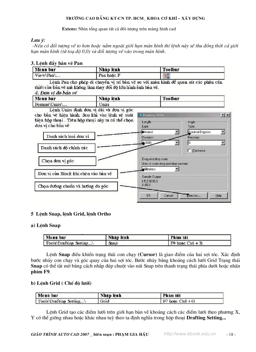 image for page Giáo trình auto cad 2007
