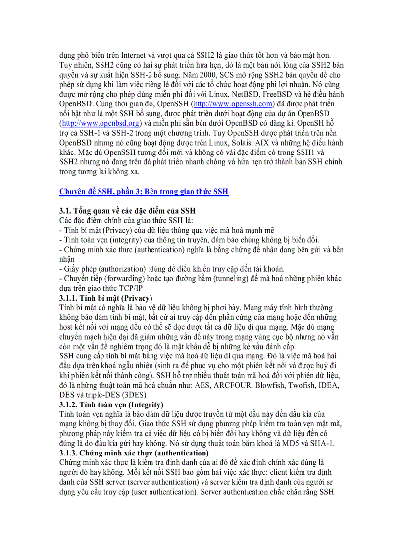 image for page Tìm hiểu Giao thức SSH