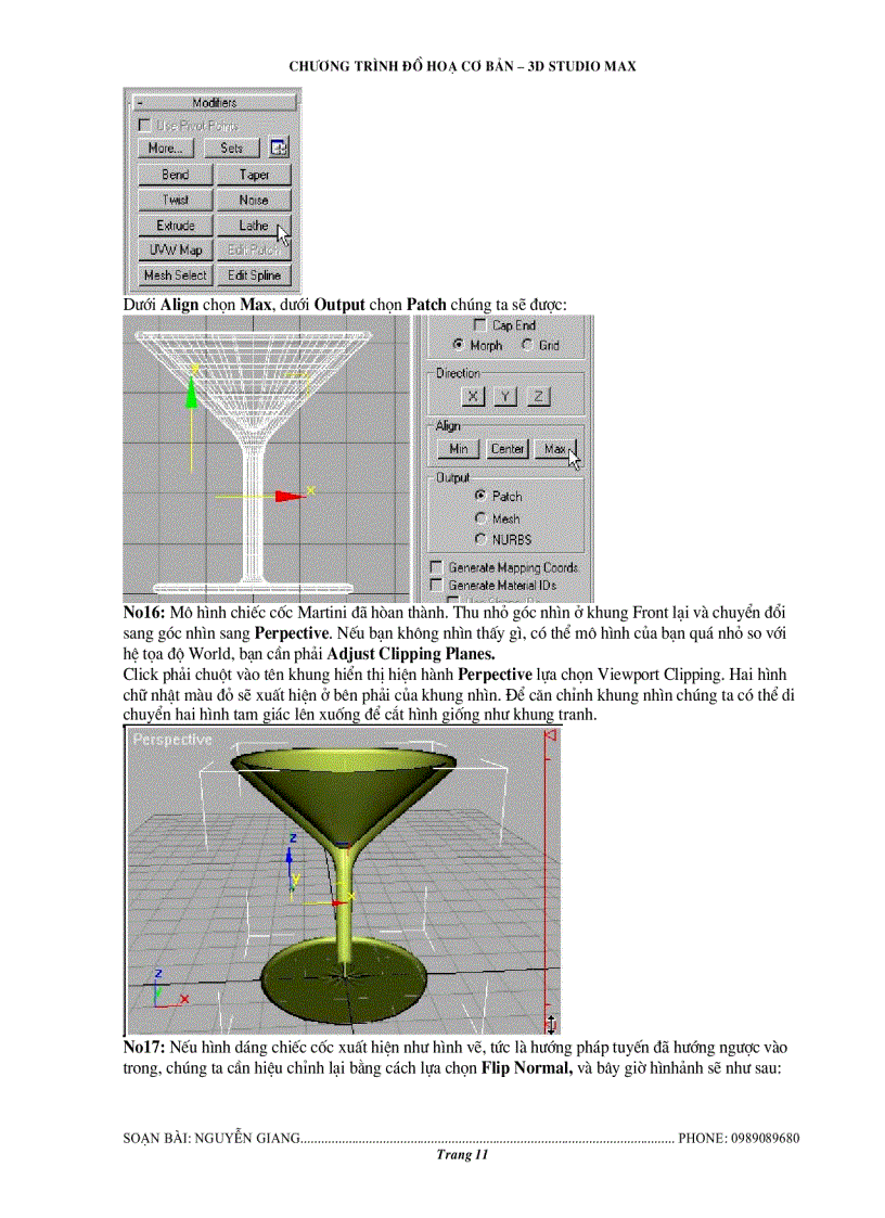 image for page Giáo trình đồ họa 3d studio max