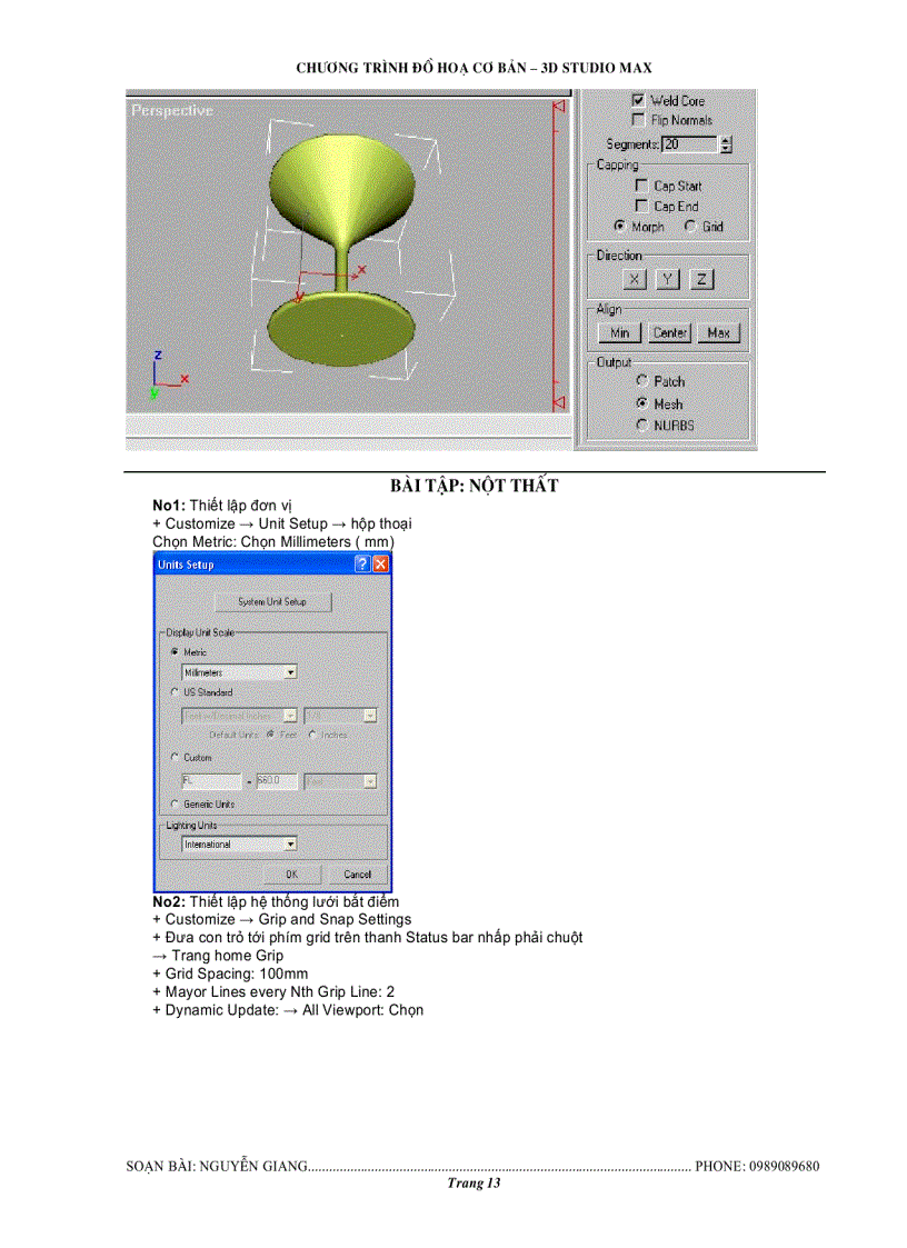 image for page Giáo trình đồ họa 3d studio max