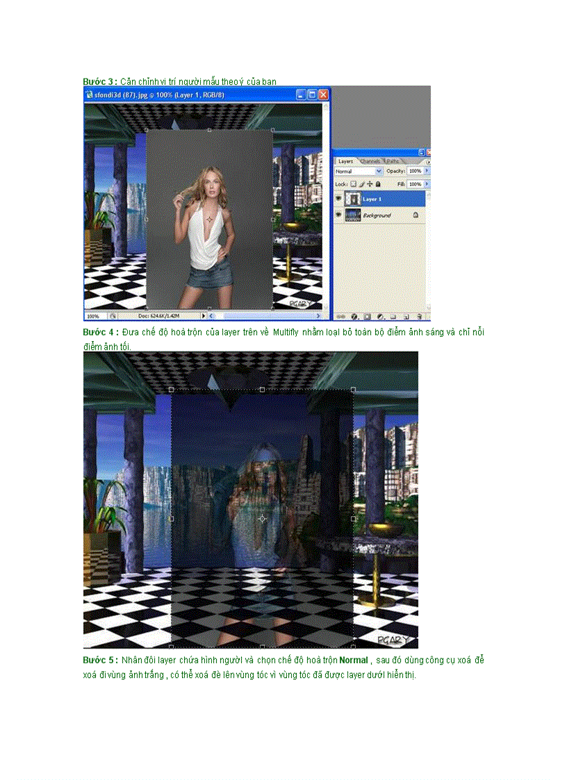 image for page Học Ghép Ảnh Nhanh bằng Photoshop
