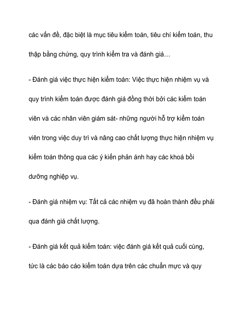 image for page Hướng dẫn bảo đảm chất lượng trong kiểm toán