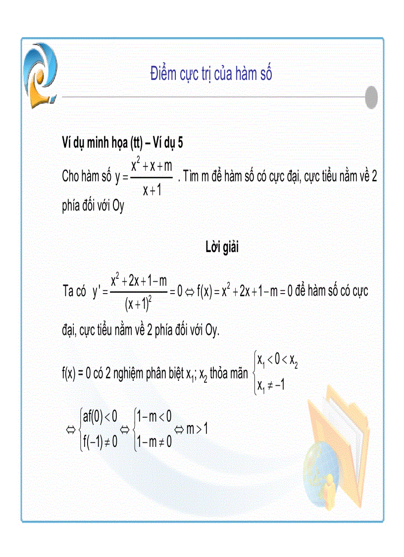 image for page Chuyên đề Điểm cực trị của hàm số thấy Bùi Anh Tuấn