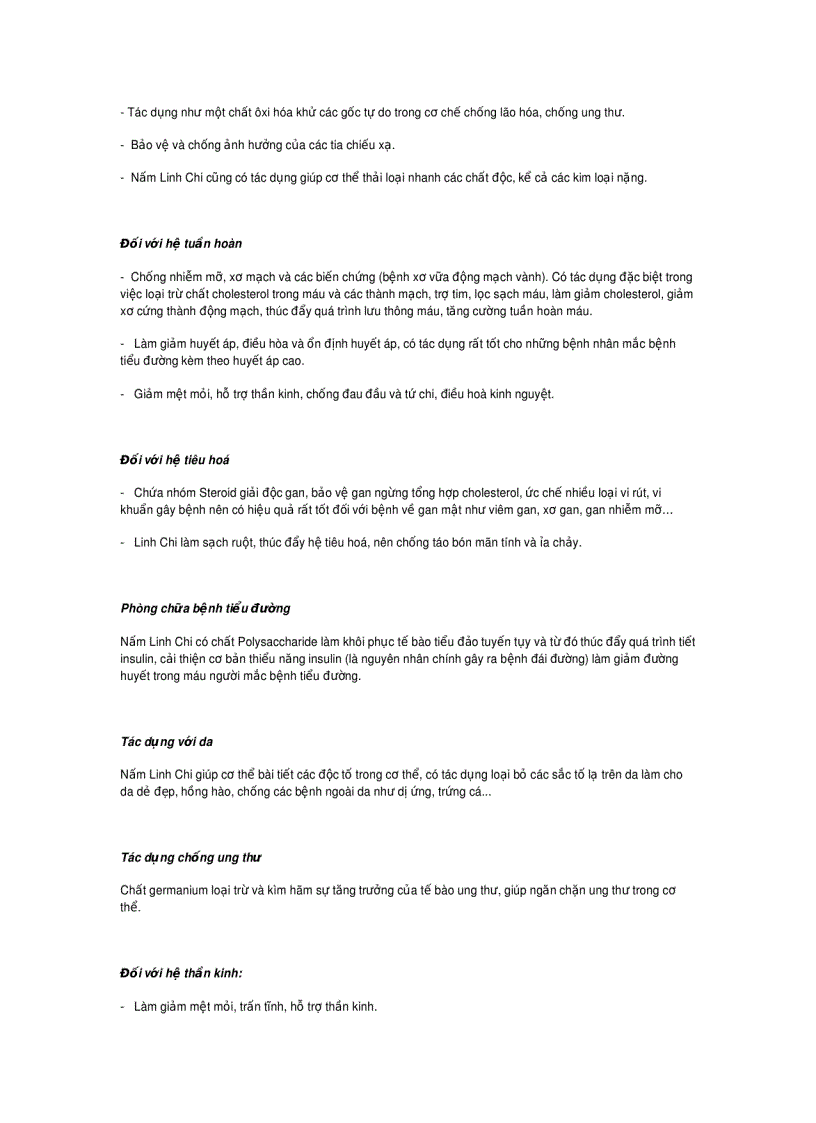 image for page Nấm linh chi công dụng và cách dùng