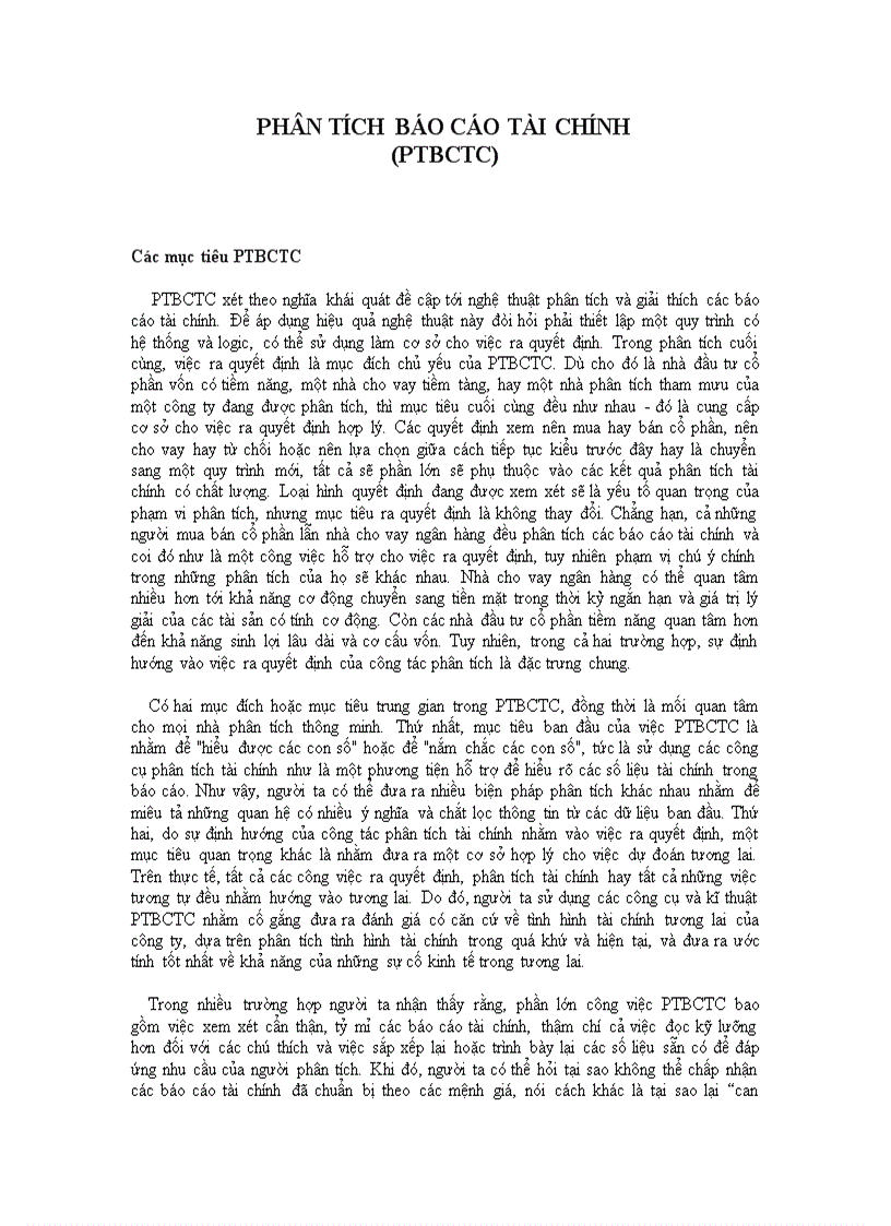 image for page Phân tích báo cáo tài chính 1