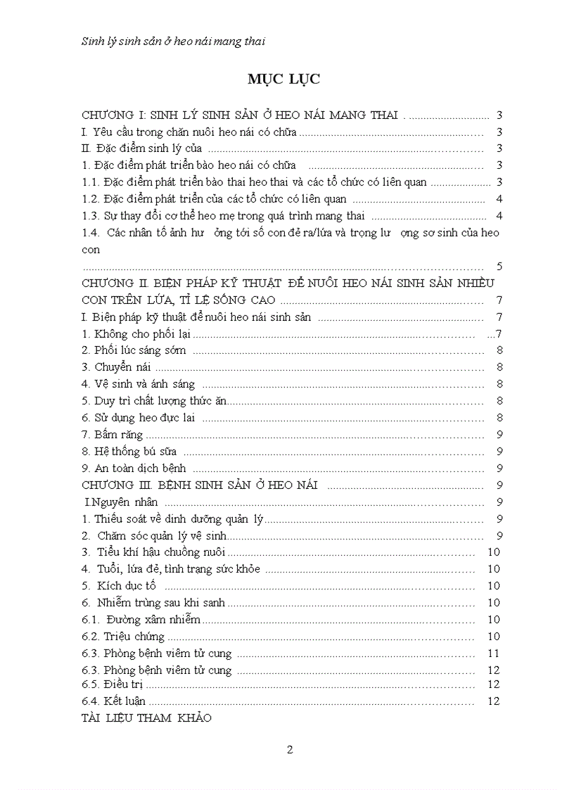 image for page Đề tài Sinh lý sinh sản ở heo nái mang thai và một số bệnh thường gặp trên heo nái