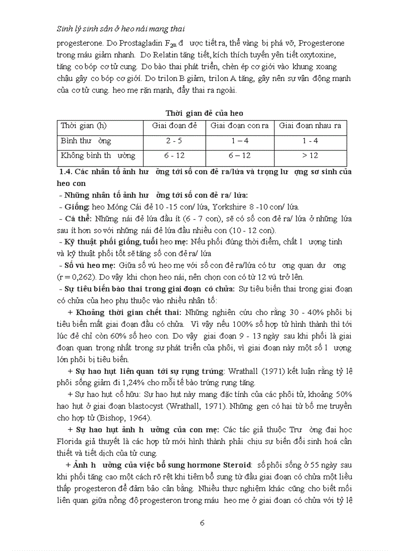 image for page Đề tài Sinh lý sinh sản ở heo nái mang thai và một số bệnh thường gặp trên heo nái