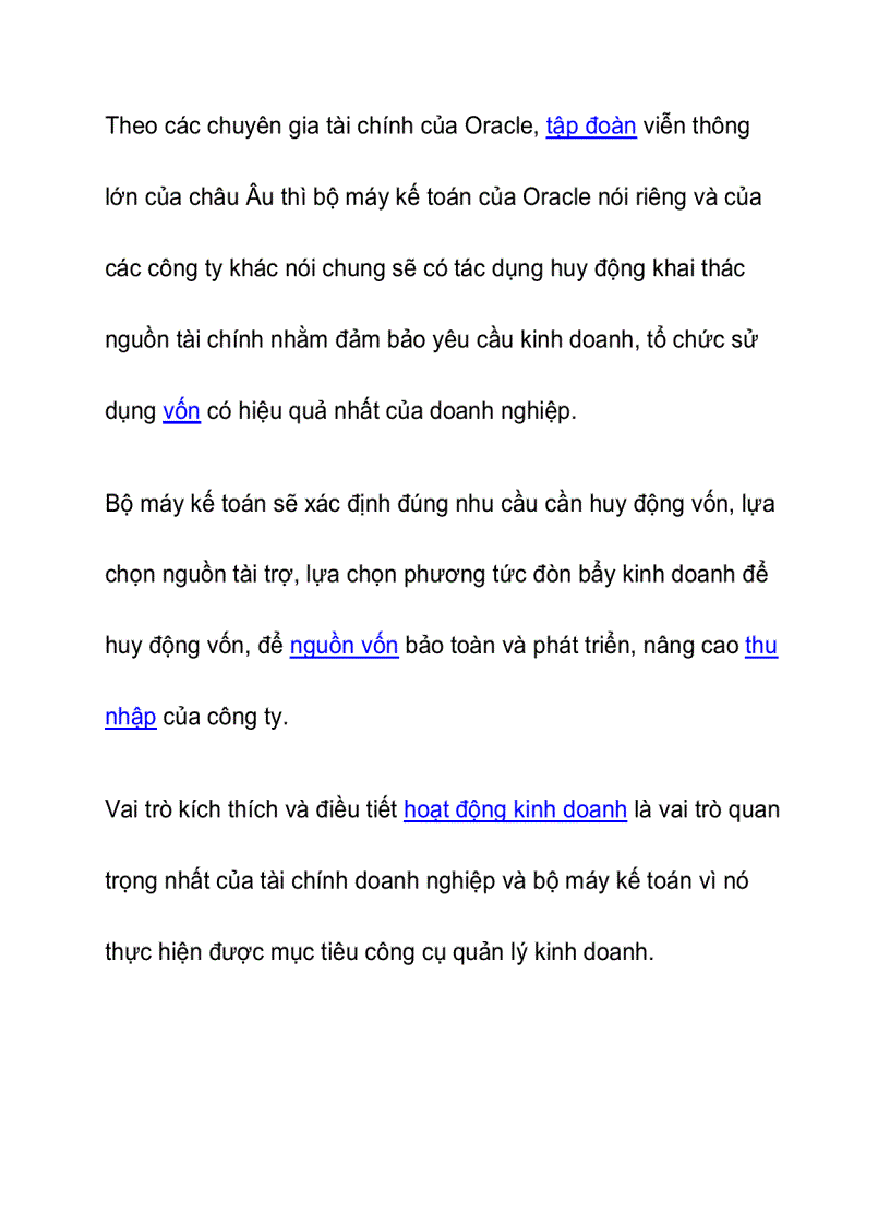 image for page Tầm quan trọng của bộ máy kế toán trong doanh nghiệp