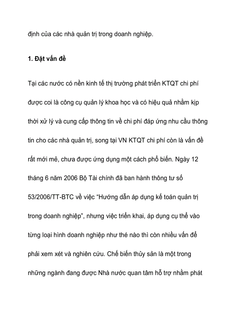image for page Kế toán quản trị chi phí và ứng dụng của nó trong các doanh nghiệp