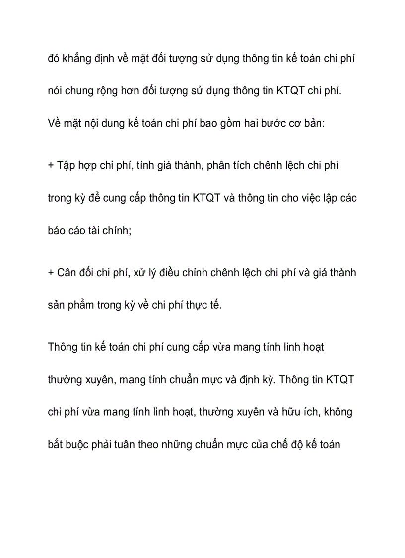 image for page Kế toán quản trị chi phí và ứng dụng của nó trong các doanh nghiệp