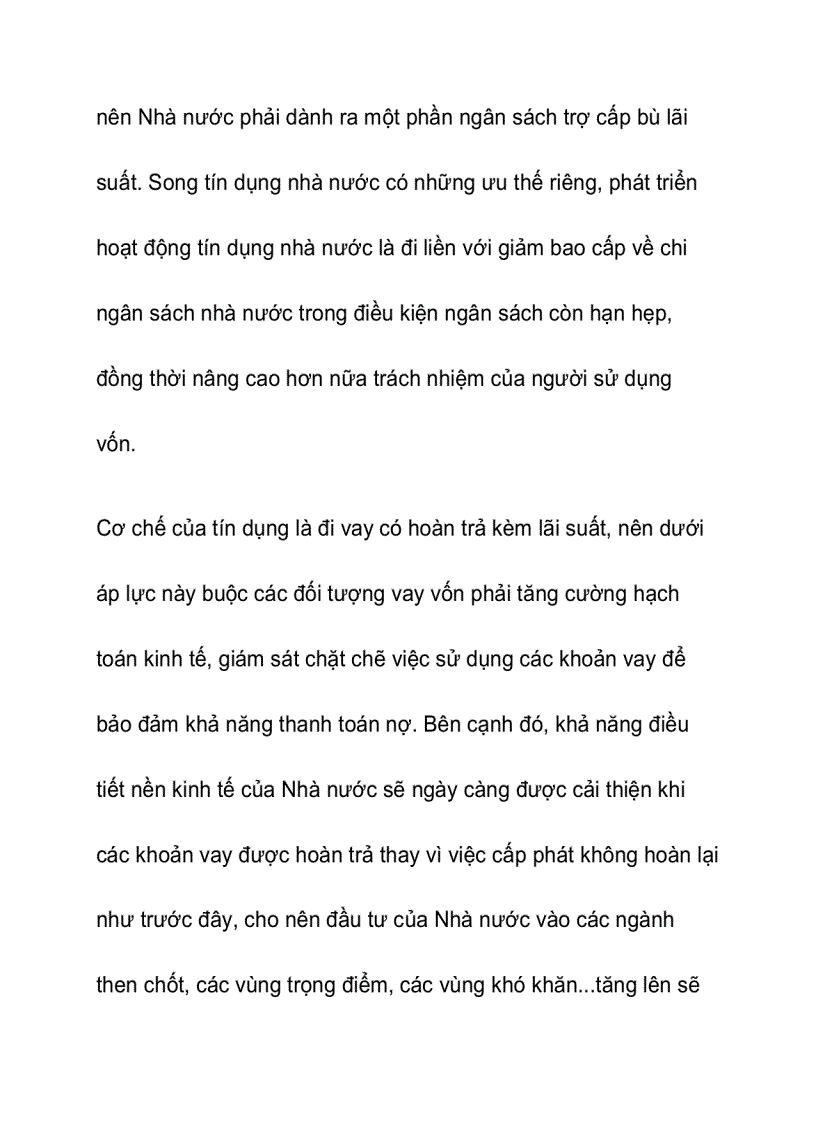 image for page Phát triển tín dụng nhà nước trong giai đoạn hội nhập kinh tế