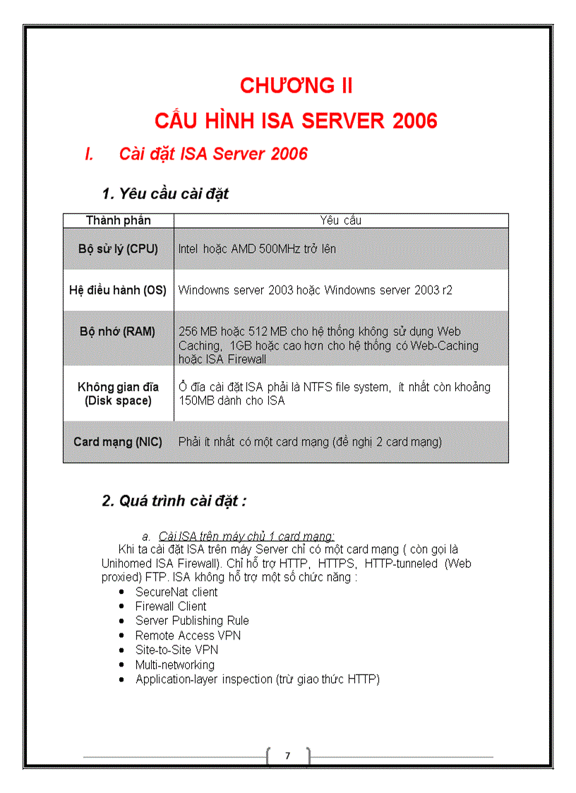 image for page Tìm Hiểu ISA Server 2006