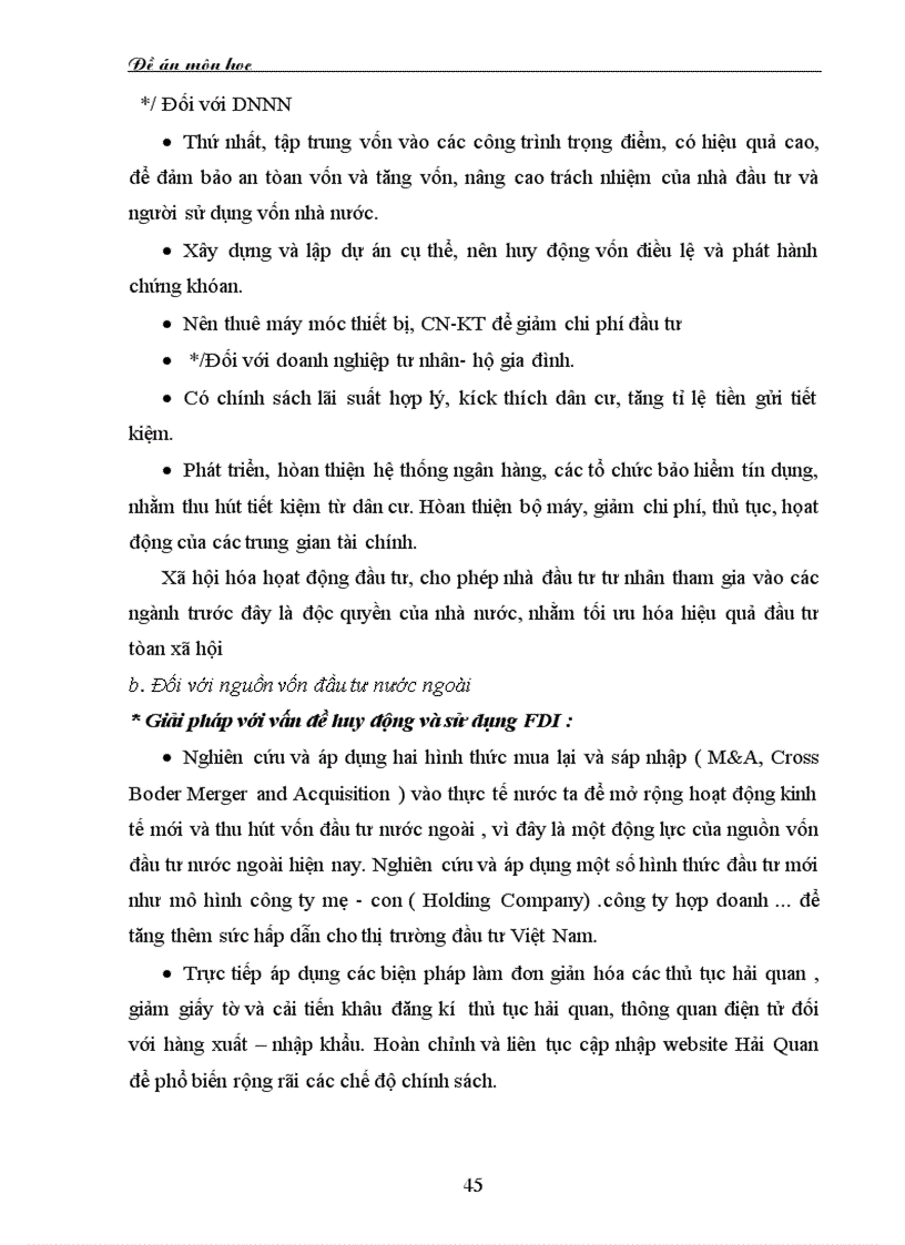 image for page Mối quan hệ qua lại giữa hai nguồn vốn đầu tư