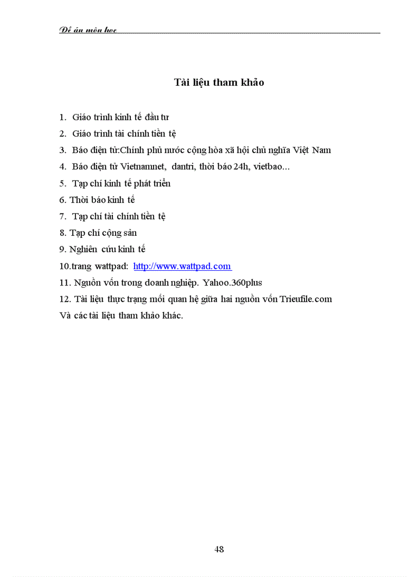 image for page Mối quan hệ qua lại giữa hai nguồn vốn đầu tư