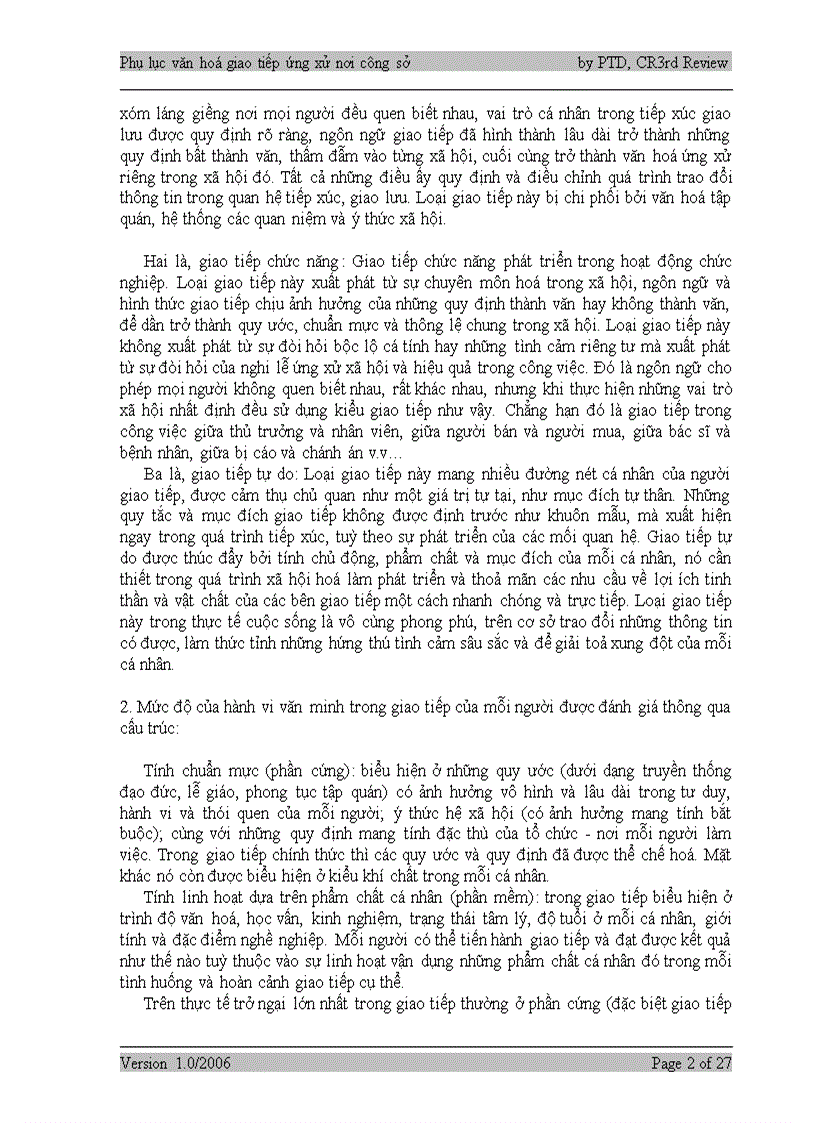 image for page Tài liệu tập huấn Văn hóa giao tiếp nơi công sở