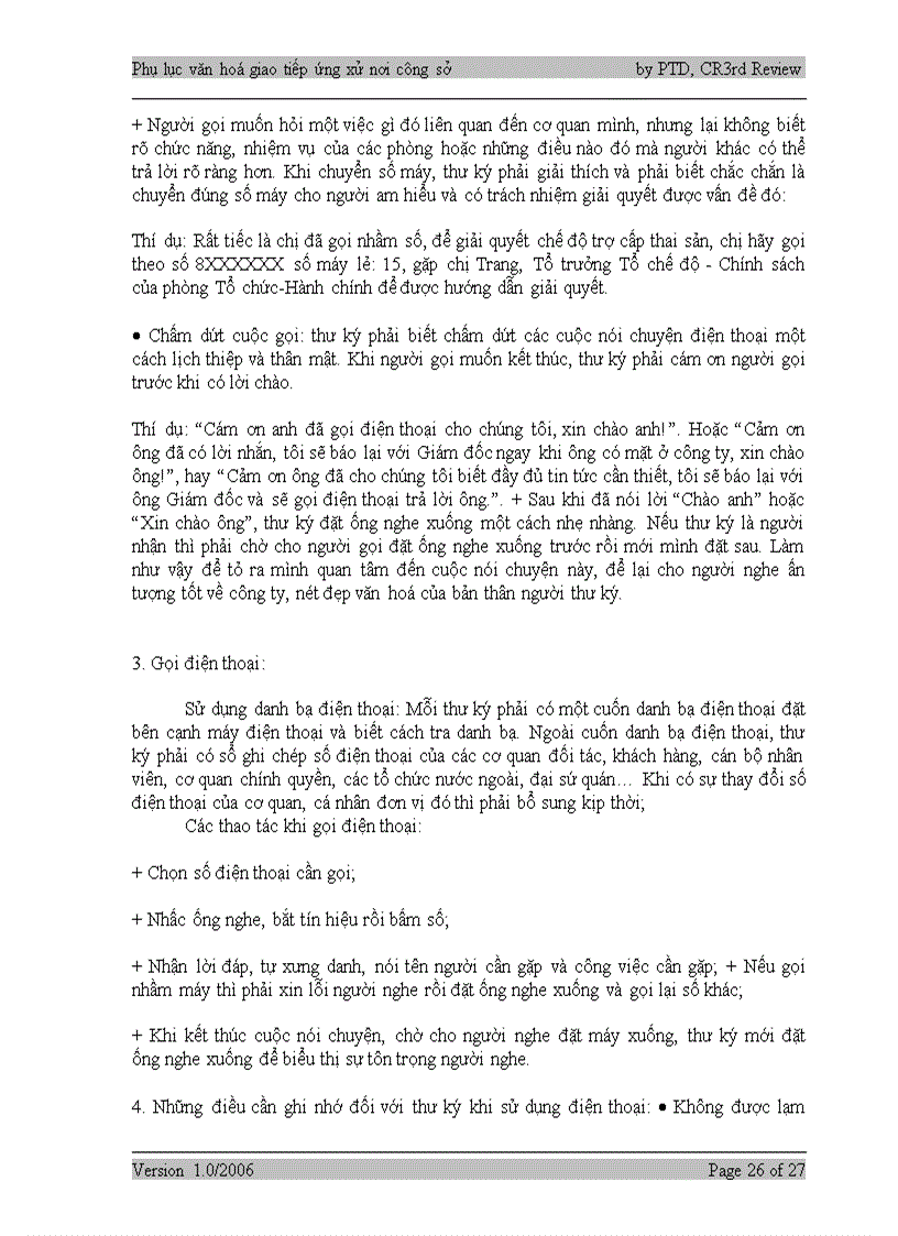 image for page Tài liệu tập huấn Văn hóa giao tiếp nơi công sở