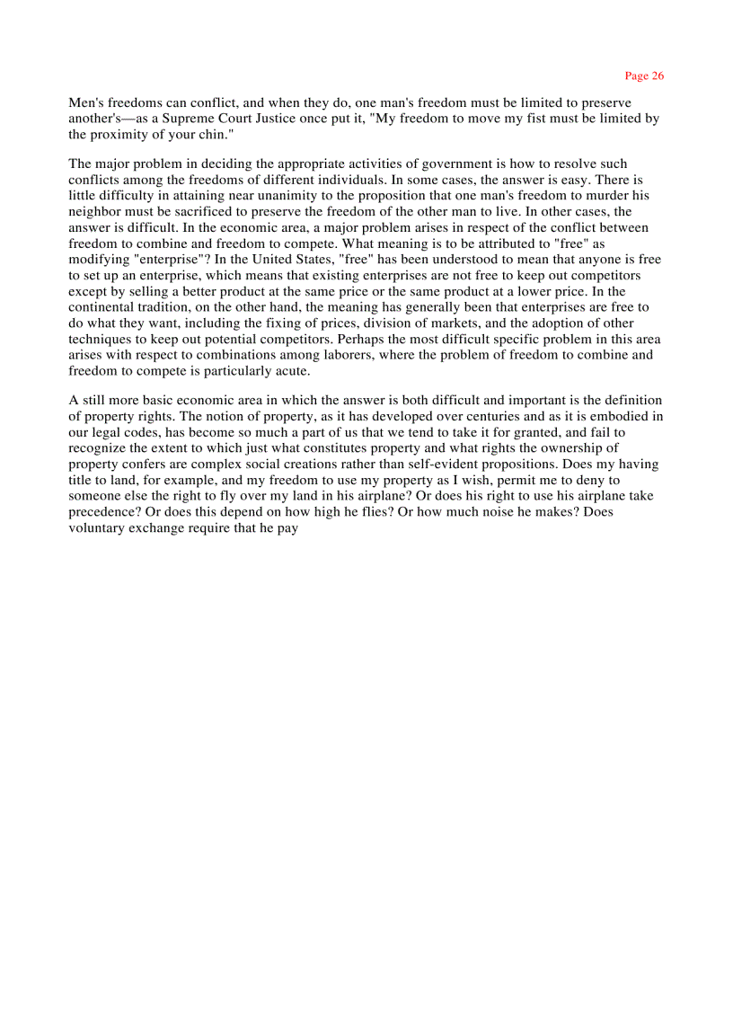 image for page Capitalism and Freedom Milton Friedman