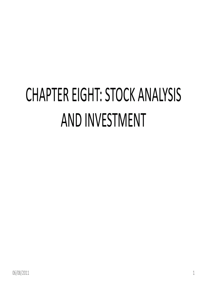 image for page Stock analysis and investment